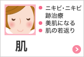 肌 ニキビ・ニキビ跡治療,美肌になる,肌の若返り