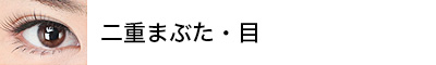 二重まぶた・目